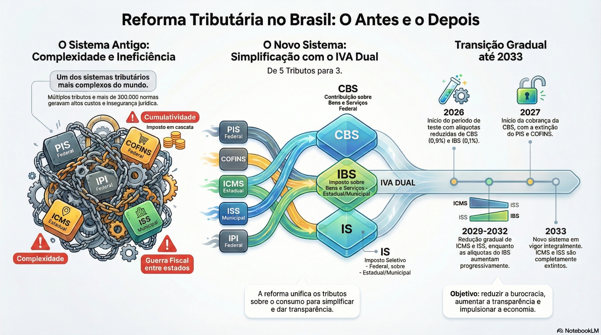 Infográfico Reforma Tributária